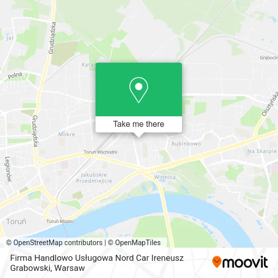 Firma Handlowo Usługowa Nord Car Ireneusz Grabowski map