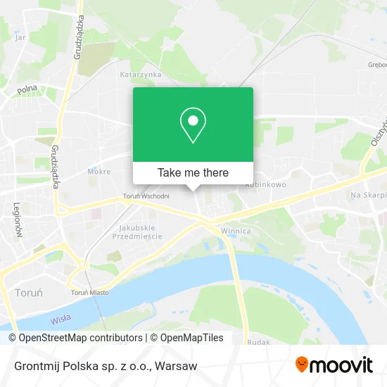 Карта Grontmij Polska sp. z o.o.