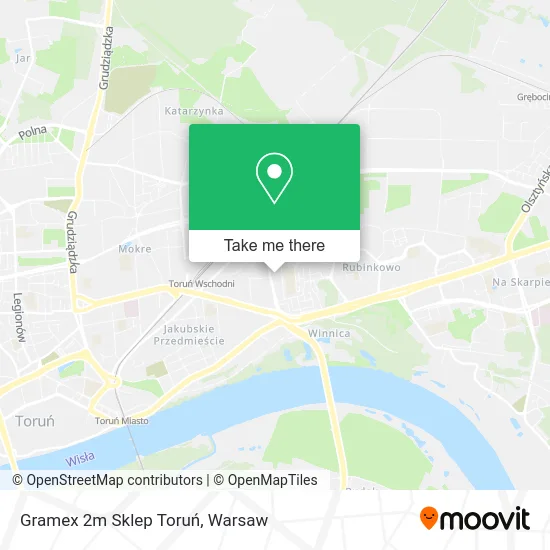 Карта Gramex 2m Sklep Toruń