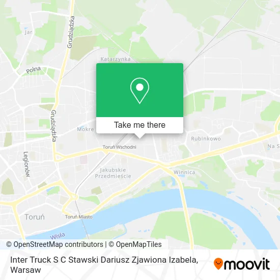 Карта Inter Truck S C Stawski Dariusz Zjawiona Izabela
