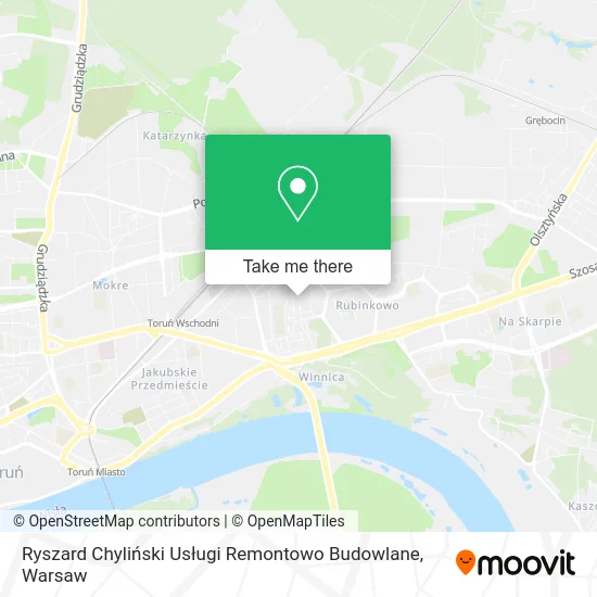Ryszard Chyliński Usługi Remontowo Budowlane map