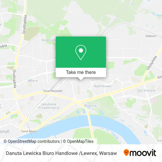 Danuta Lewicka Biuro Handlowe /Lewrex map