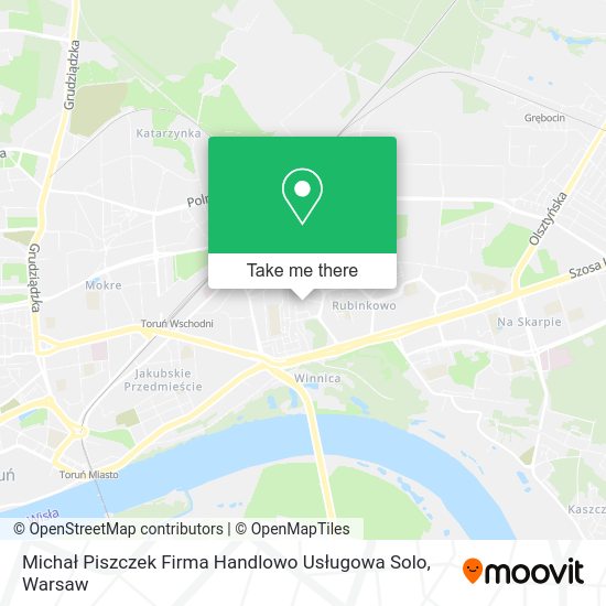 Michał Piszczek Firma Handlowo Usługowa Solo map