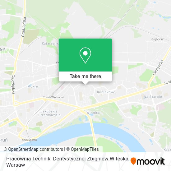 Pracownia Techniki Dentystycznej Zbigniew Witeska map