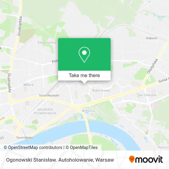 Карта Ogonowski Stanisław. Autoholowanie