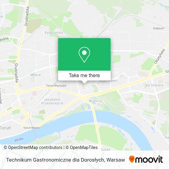 Technikum Gastronomiczne dla Dorosłych map