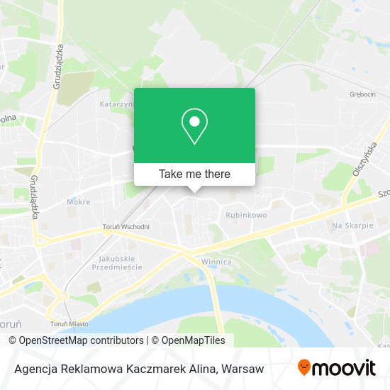 Agencja Reklamowa Kaczmarek Alina map