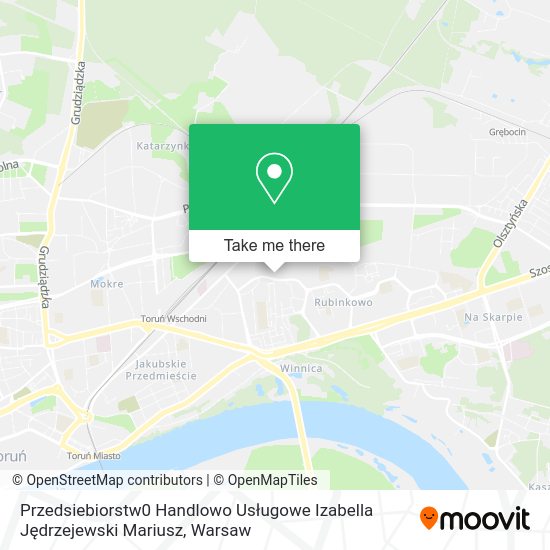 Przedsiebiorstw0 Handlowo Usługowe Izabella Jędrzejewski Mariusz map