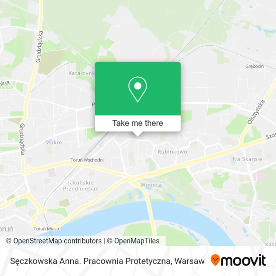 Sęczkowska Anna. Pracownia Protetyczna map