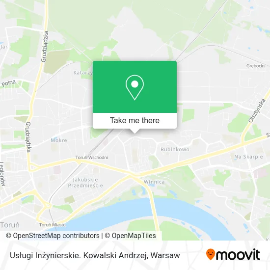 Usługi Inżynierskie. Kowalski Andrzej map