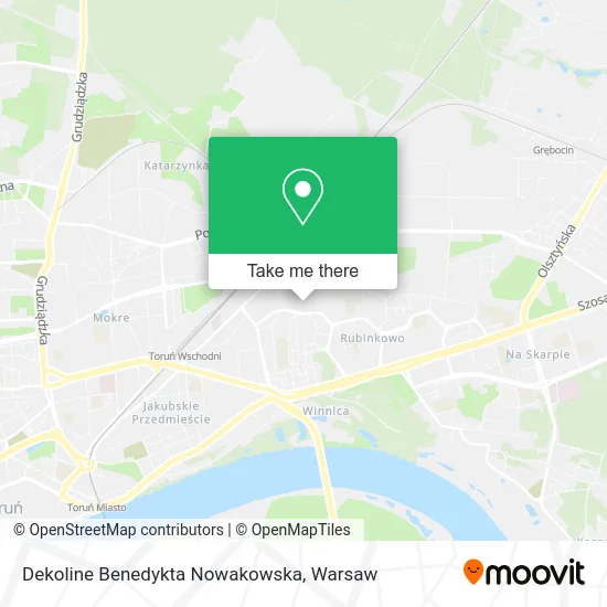 Dekoline Benedykta Nowakowska map