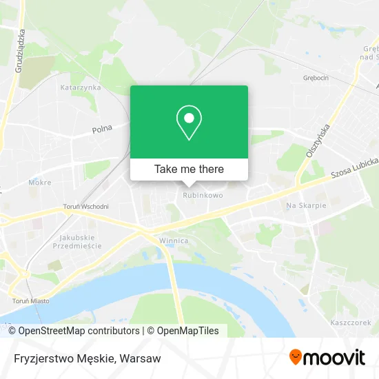 Fryzjerstwo Męskie map