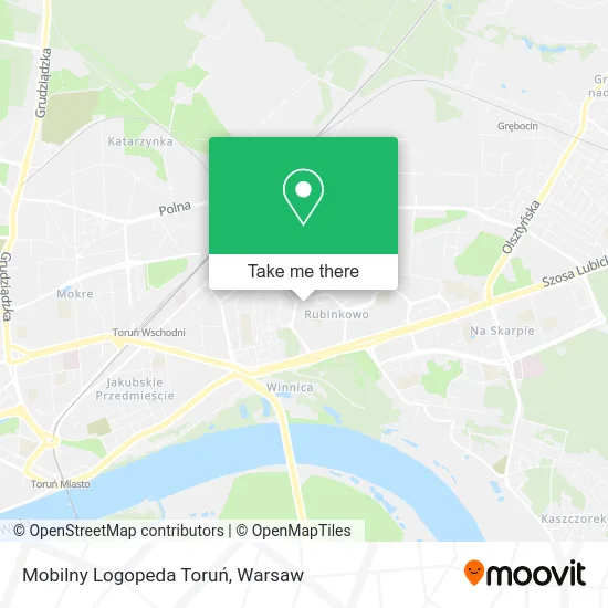 Карта Mobilny Logopeda Toruń