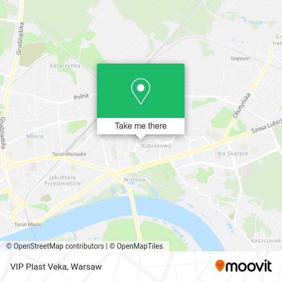 VIP Plast Veka map