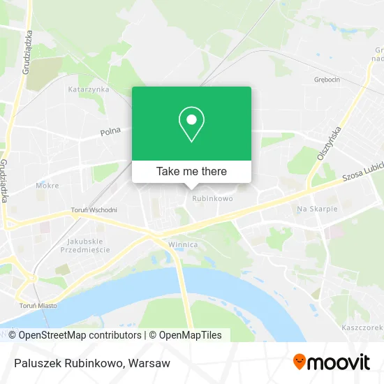 Карта Paluszek Rubinkowo