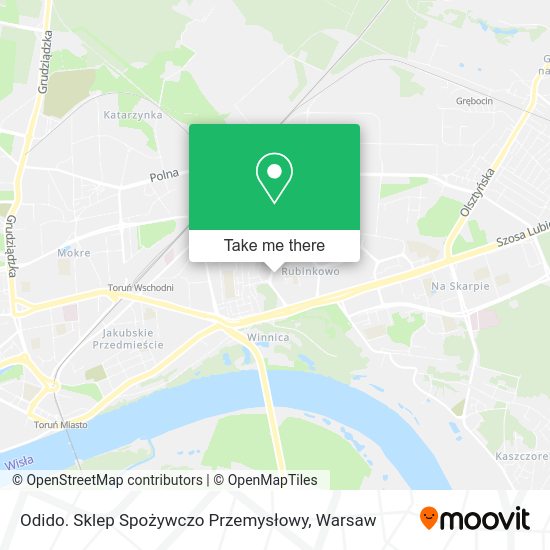 Odido. Sklep Spożywczo Przemysłowy map