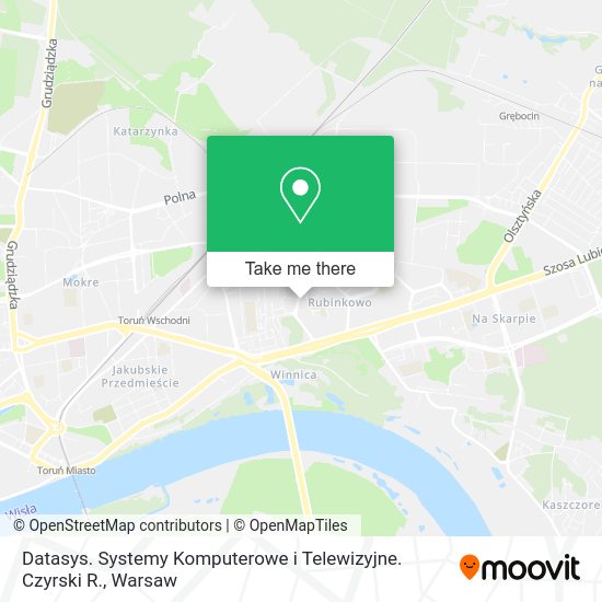 Карта Datasys. Systemy Komputerowe i Telewizyjne. Czyrski R.