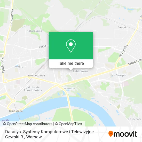 Datasys. Systemy Komputerowe i Telewizyjne. Czyrski R. map