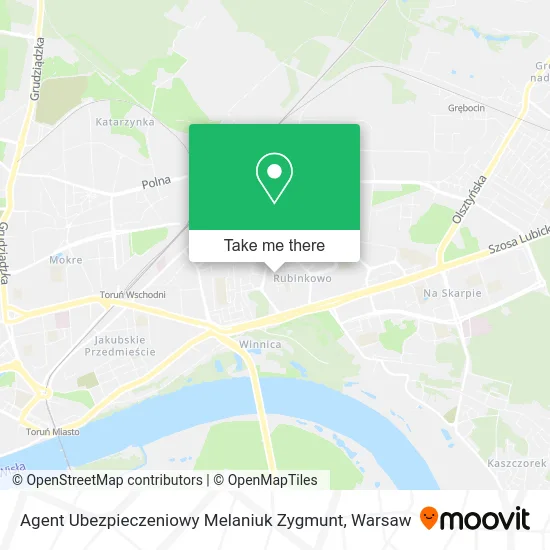 Agent Ubezpieczeniowy Melaniuk Zygmunt map