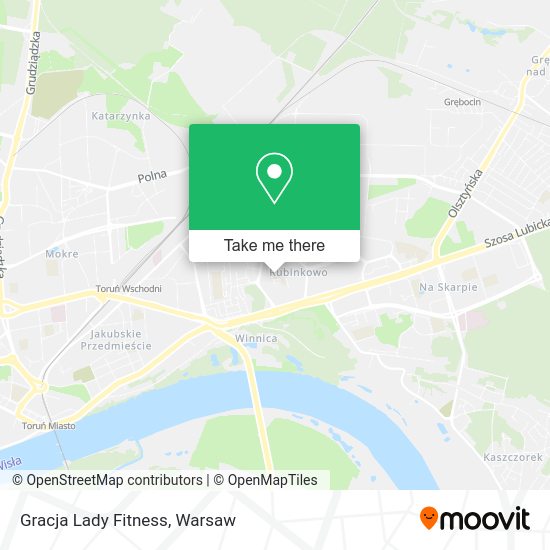 Gracja Lady Fitness map