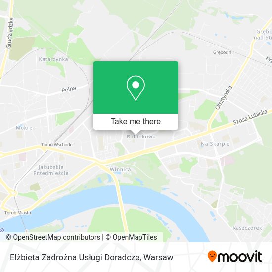 Elżbieta Zadrożna Usługi Doradcze map