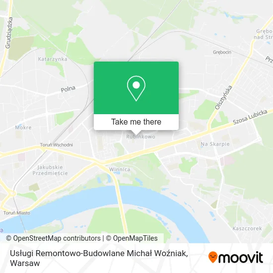Usługi Remontowo-Budowlane Michał Woźniak map
