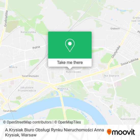 A.Krysiak Biuro Obsługi Rynku Nieruchomości Anna Krysiak map