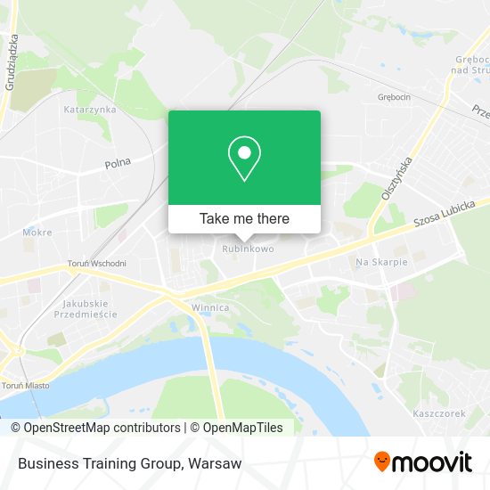 Business Training Group map