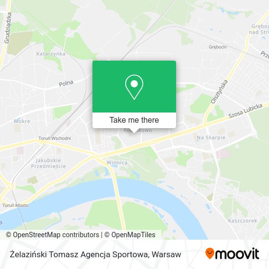 Żelaziński Tomasz Agencja Sportowa map