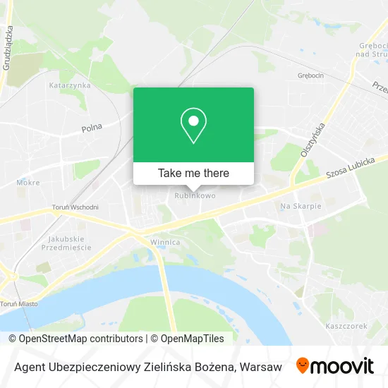 Agent Ubezpieczeniowy Zielińska Bożena map