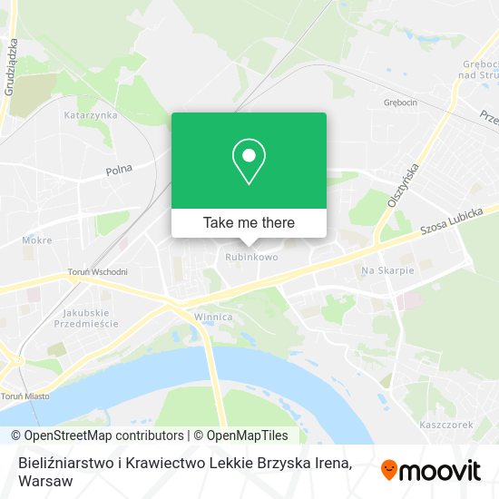 Bieliźniarstwo i Krawiectwo Lekkie Brzyska Irena map