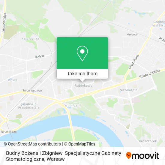 Budny Bożena i Zbigniew. Specjalistyczne Gabinety Stomatologiczne map