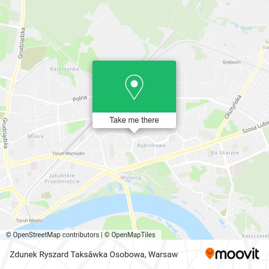 Zdunek Ryszard Taksãwka Osobowa map