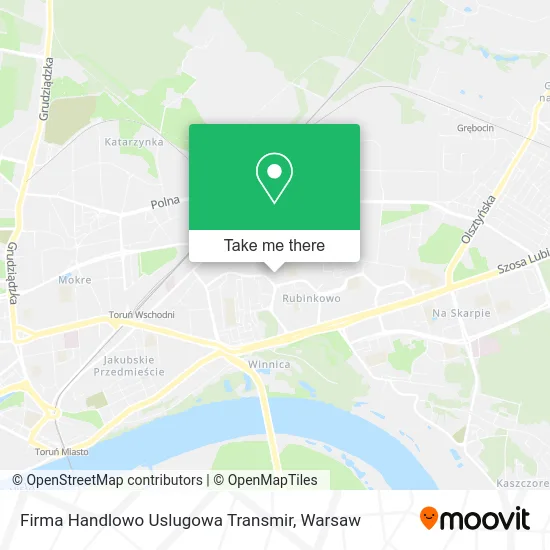 Карта Firma Handlowo Uslugowa Transmir