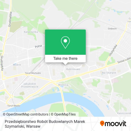 Przedsiębiorstwo Robót Budowlanych Marek Szymański map