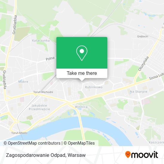 Карта Zagospodarowanie Odpad