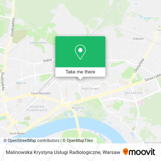 Malinowska Krystyna Usługi Radiologiczne map