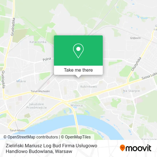 Zieliński Mariusz Log Bud Firma Usługowo Handlowo Budowlana map