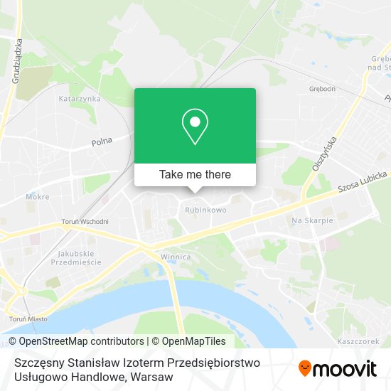 Szczęsny Stanisław Izoterm Przedsiębiorstwo Usługowo Handlowe map