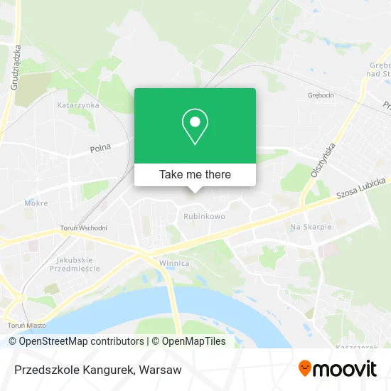 Przedszkole Kangurek map