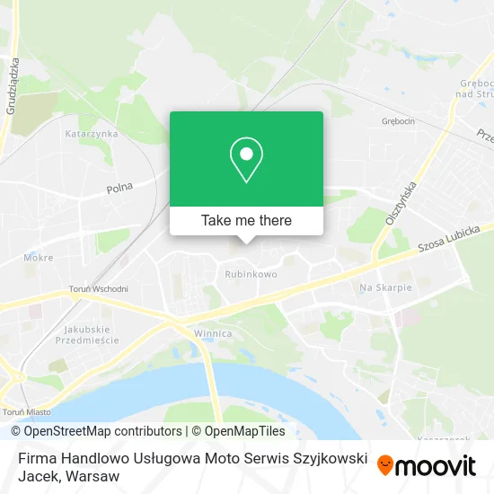 Firma Handlowo Usługowa Moto Serwis Szyjkowski Jacek map