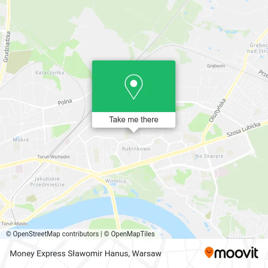 Money Express Sławomir Hanus map
