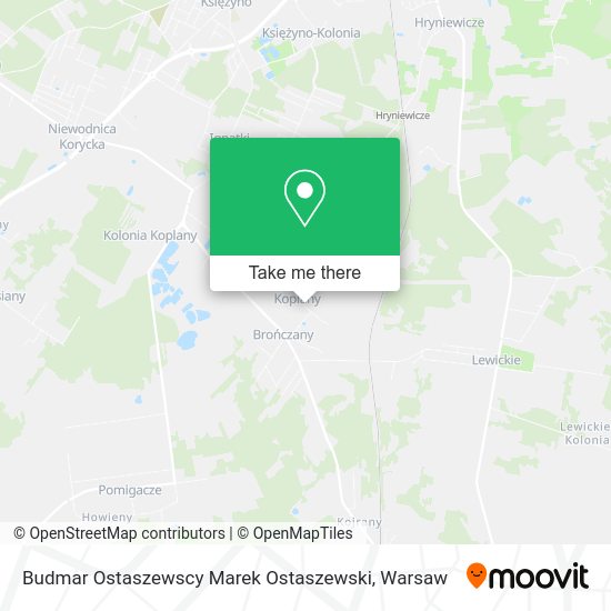 Budmar Ostaszewscy Marek Ostaszewski map