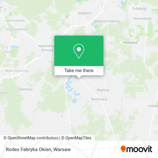 Карта Rodex Fabryka Okien