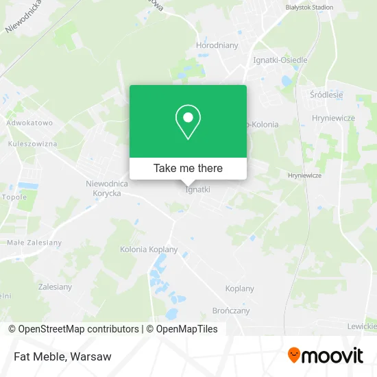 Карта Fat Meble