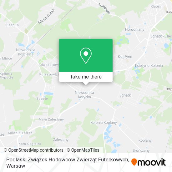 Карта Podlaski Związek Hodowców Zwierząt Futerkowych