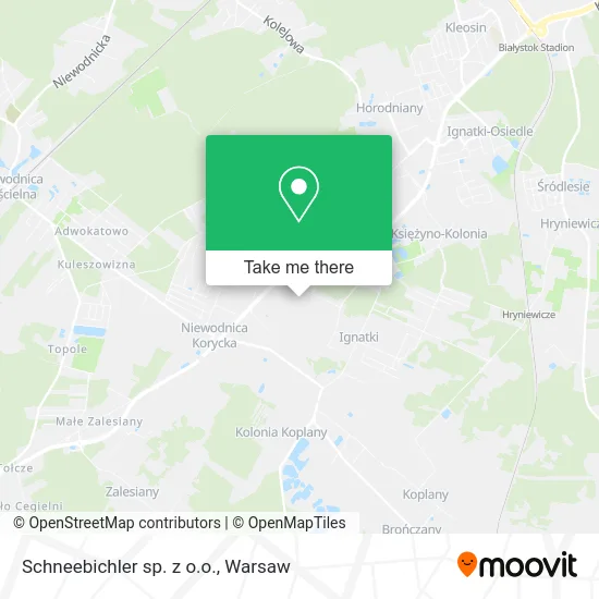 Карта Schneebichler sp. z o.o.