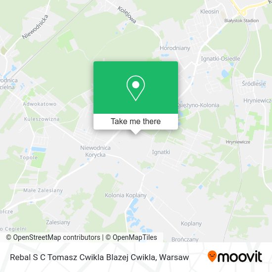 Rebal S C Tomasz Cwikla Blazej Cwikla map