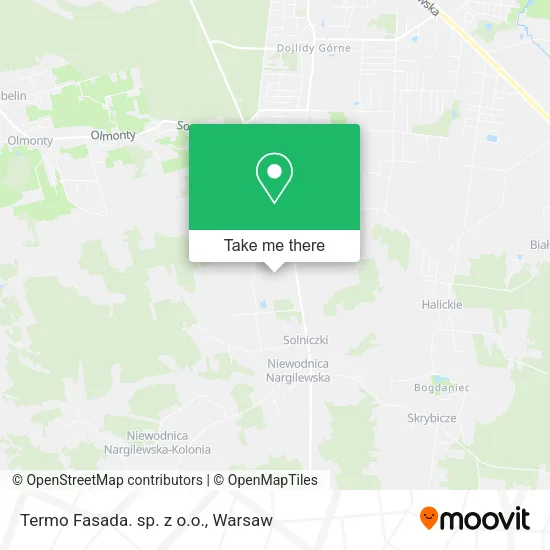 Карта Termo Fasada. sp. z o.o.