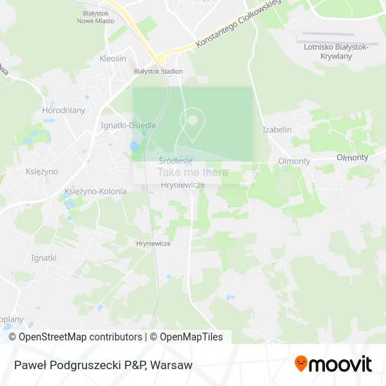 Paweł Podgruszecki P&P map